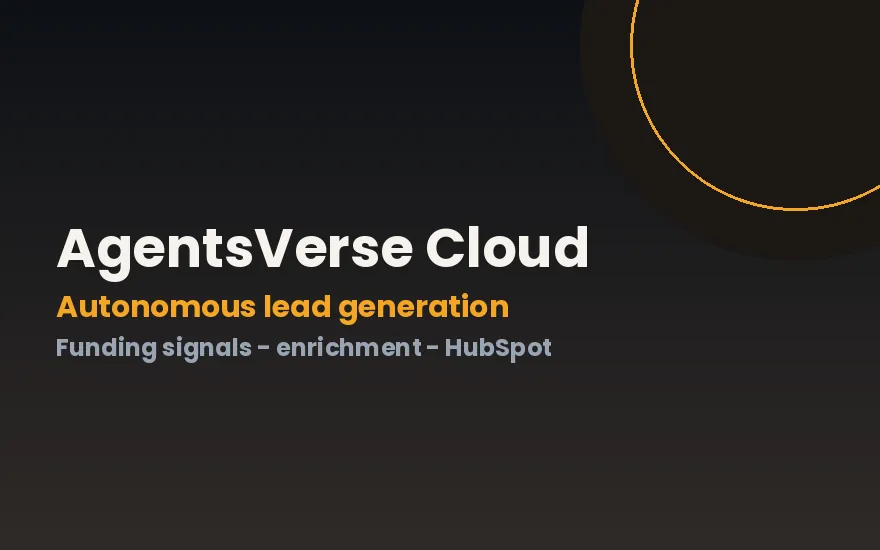 AgentsVerse Cloud