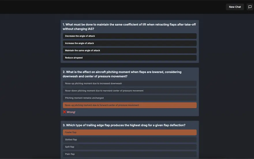 PROFLY AI, screen 3 of 3